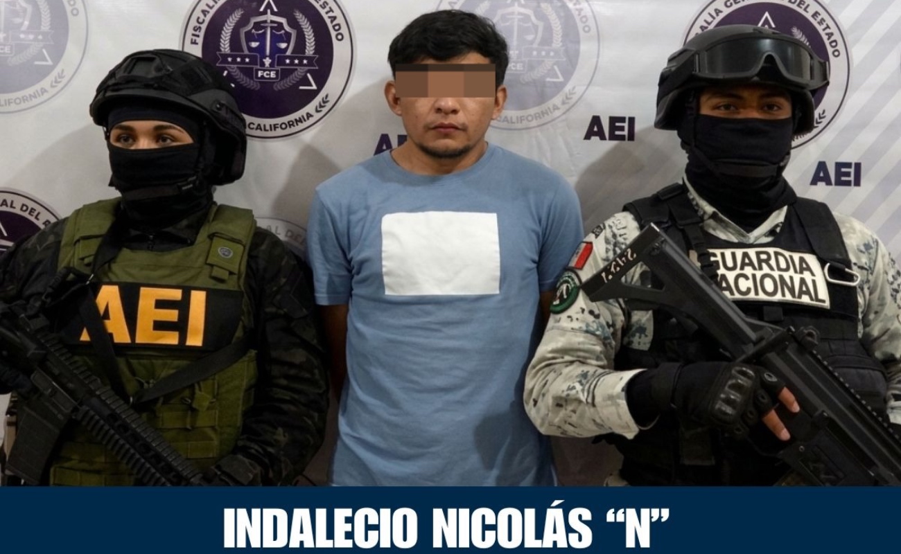 Cumplimentan una orden de aprehensión en contra de Indalecio Nicolás “N”, alias “Dream”.