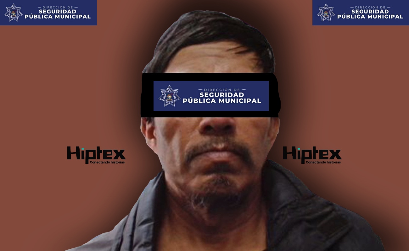 Omar “N”, de 51 años de edad, el detenido.