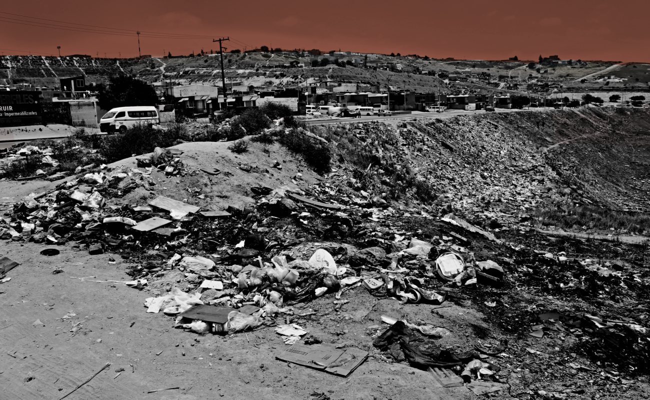 Un “Refugio” clandestino para la basura