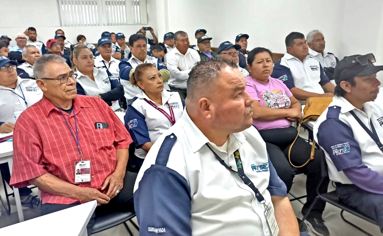 Capacita IMSS BC a personal de seguridad en atención al usuario y cultura del buen trato