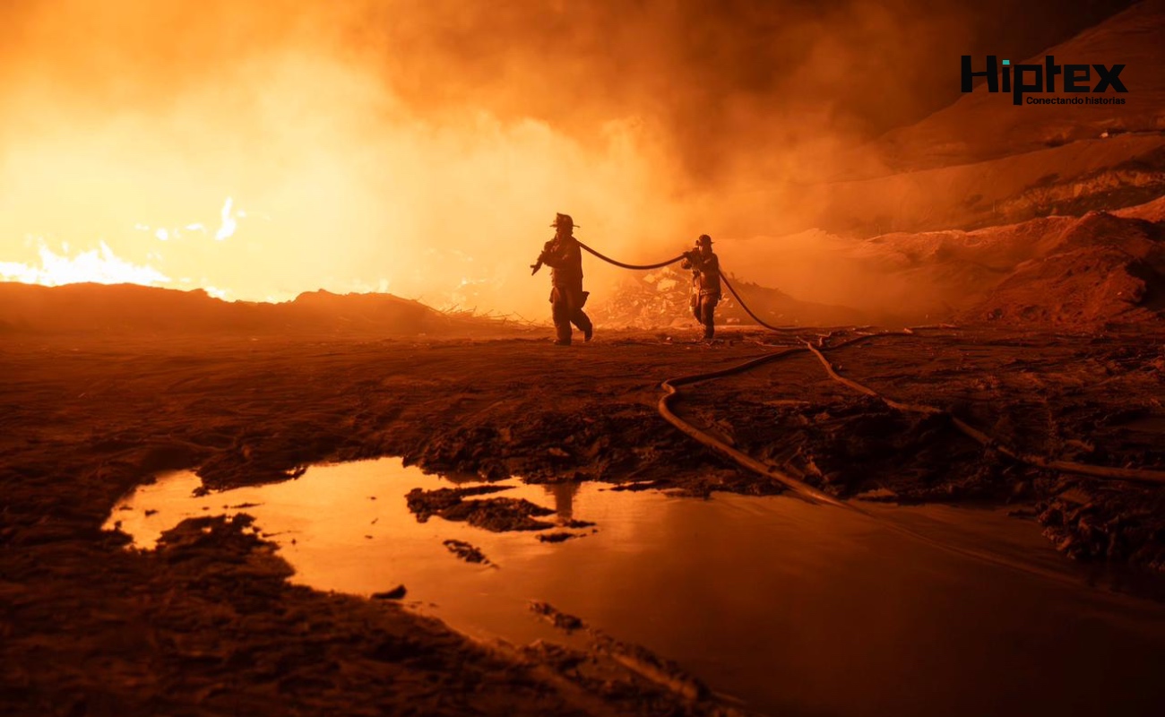 Como medida preventiva se evacuaron 45 personas, entre trabajadores de cinco industrias cercanas y residentes de al menos 15 viviendas.
