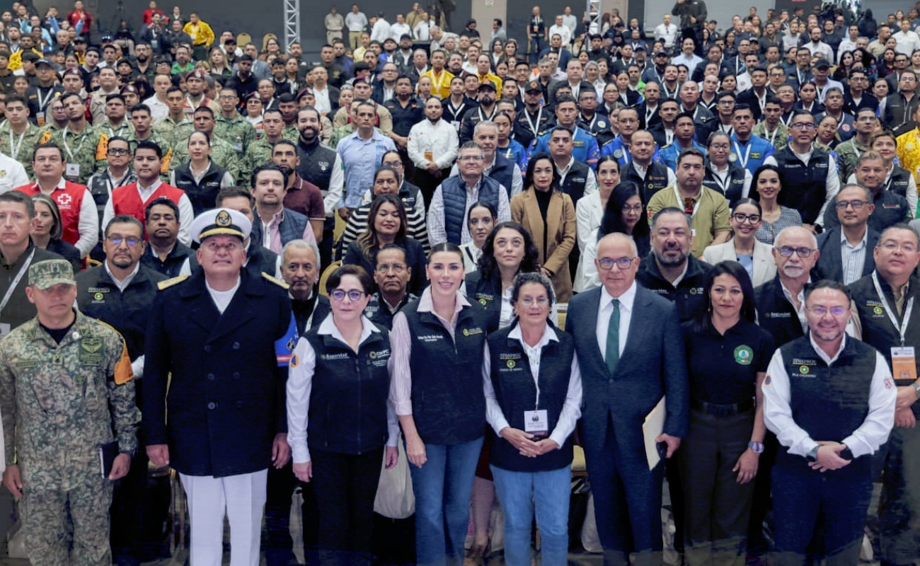 Celebra gobierno de Marina del Pilar reunión nacional de Protección Civil para fortalecer prevención de incendios forestales