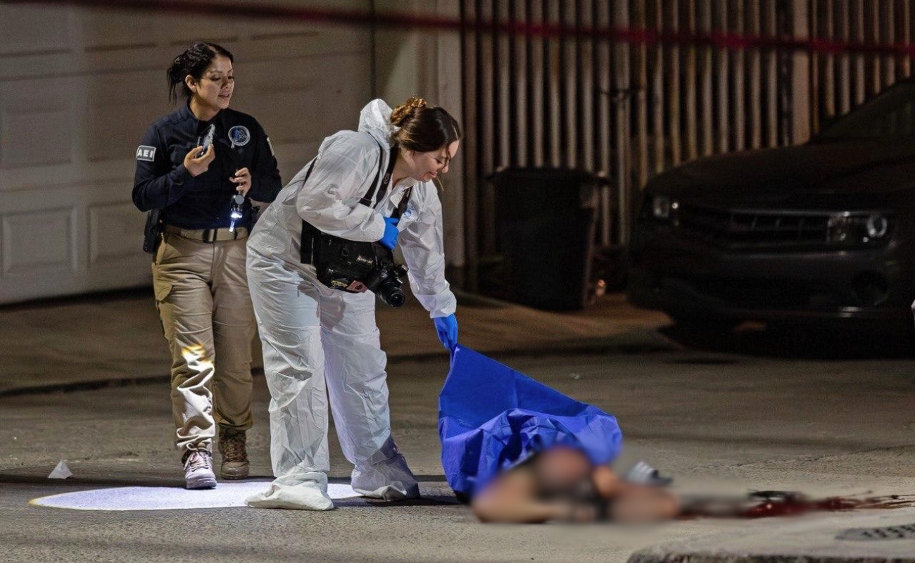 La víctima presentaba varias heridas de arma de fuego.