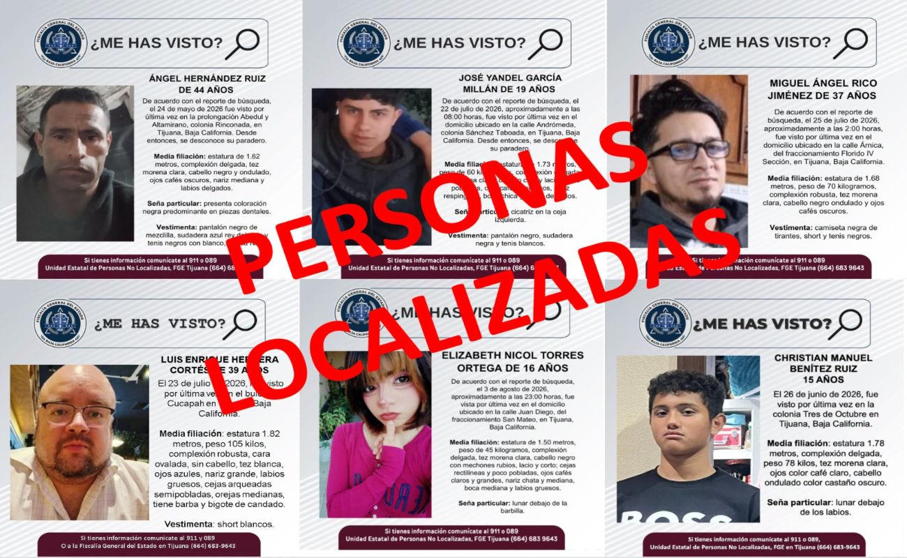 La Fiscalía General del Estado, en coordinación con otras áreas e información ciudadana, llevó a cabo estas acciones.