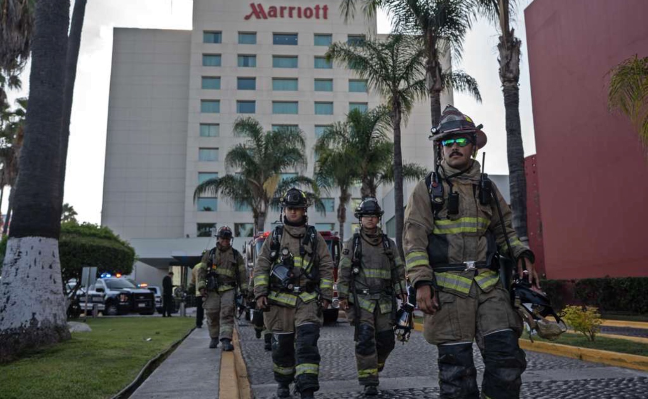 Dos mujeres resultaron intoxicadas por gas en el hotel Marriott