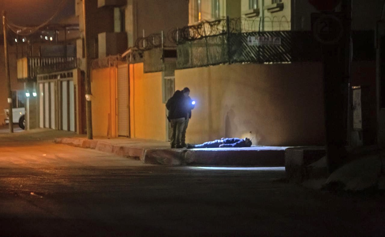 En la escena fueron hallados dos casquillos percutidos.