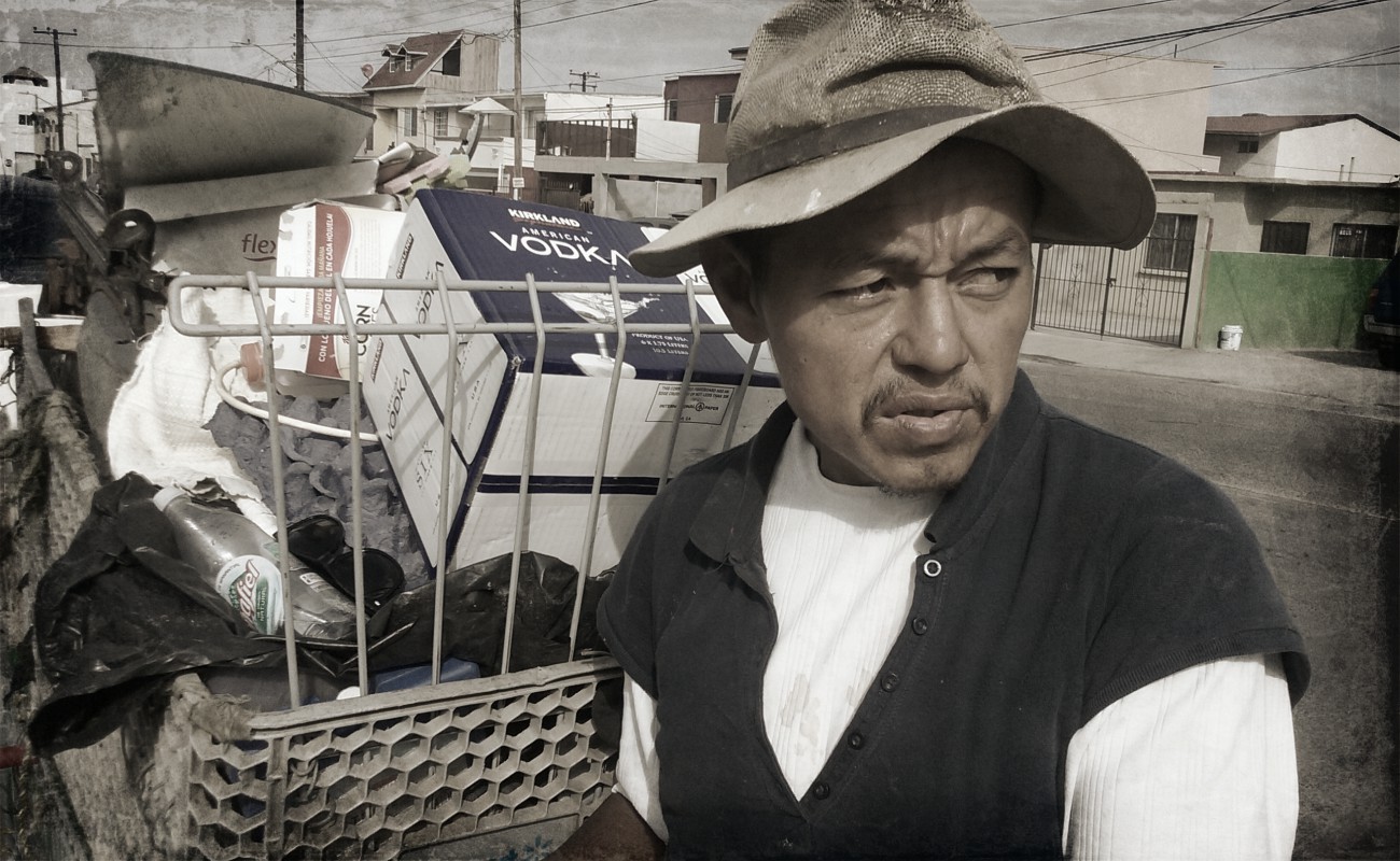 Por las calles de Ensenada deambula Jesús Manuel tras fracasar en su intento de cruzar al "otro lado"
