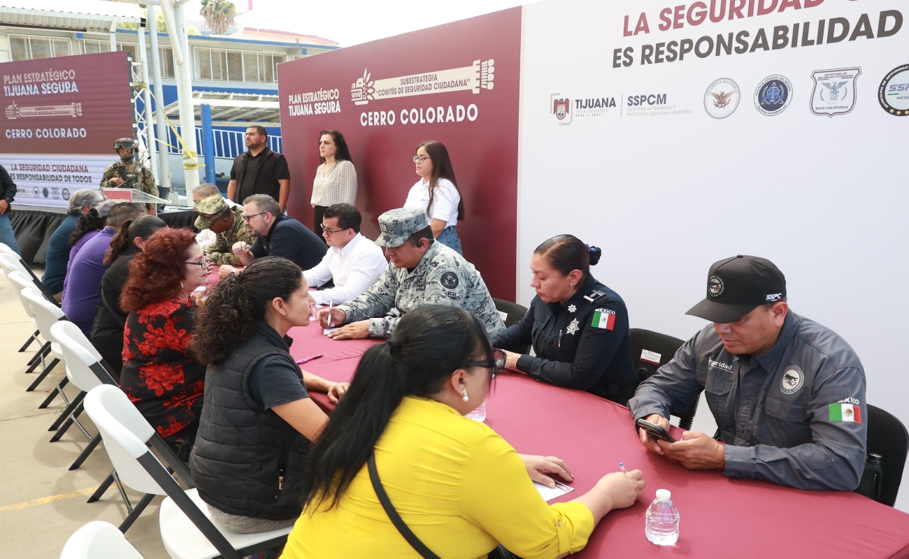Arranca Subestrategia 'Comités Ciudadanos de Seguridad' en Cerro Colorado