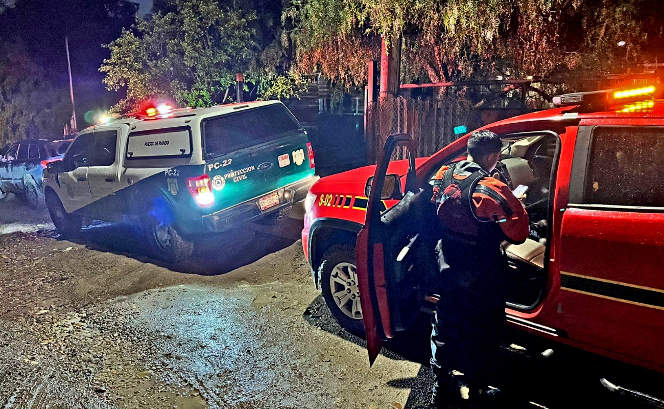 El reporte fue levantado por Protección Civil Municipal.