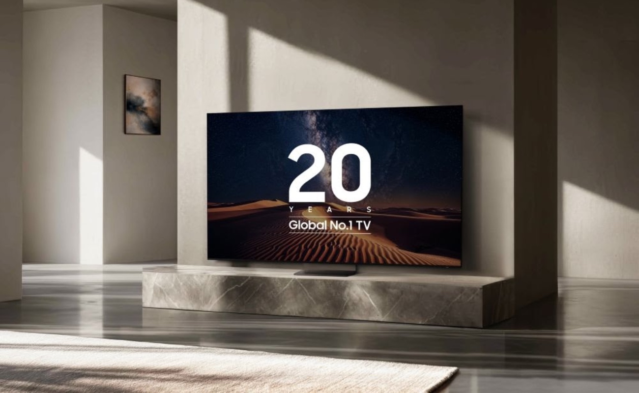 Samsung Electronics cumple 20 años consecutivos como la marca de televisores número 1 del mundo