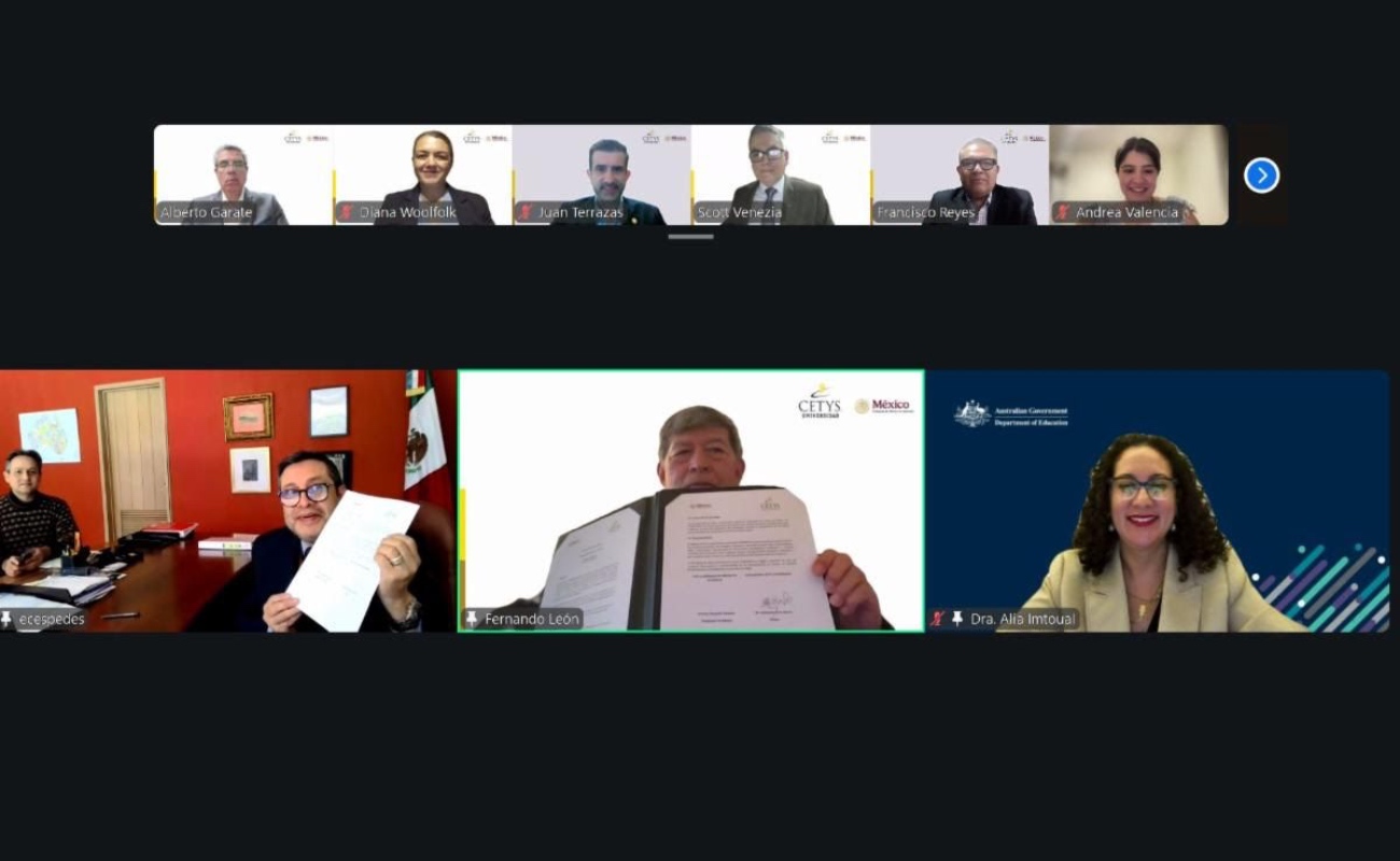 CETYS Universidad firmó la Cátedra Australia, fortaleciendo la colaboración académica con Australia.