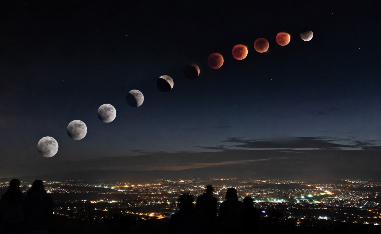 El eclipse lunar parcial del 27 y 28 de agosto será visible en todo México y cubrirá cerca del 93 por ciento de la superficie de la Luna, ofreciendo uno de los espectáculos astronómicos más importantes del año.