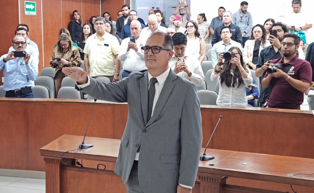 Zárate Chávez obtuvo la totalidad de los votos de las diputaciones integrantes del Pleno.
