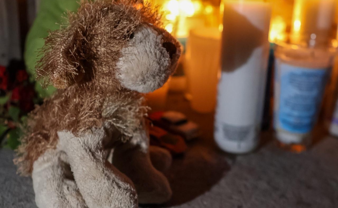 Vecinos de Valles del Sol, despiden al bebé hallado sin vida; exigen justicia y preparan homenaje