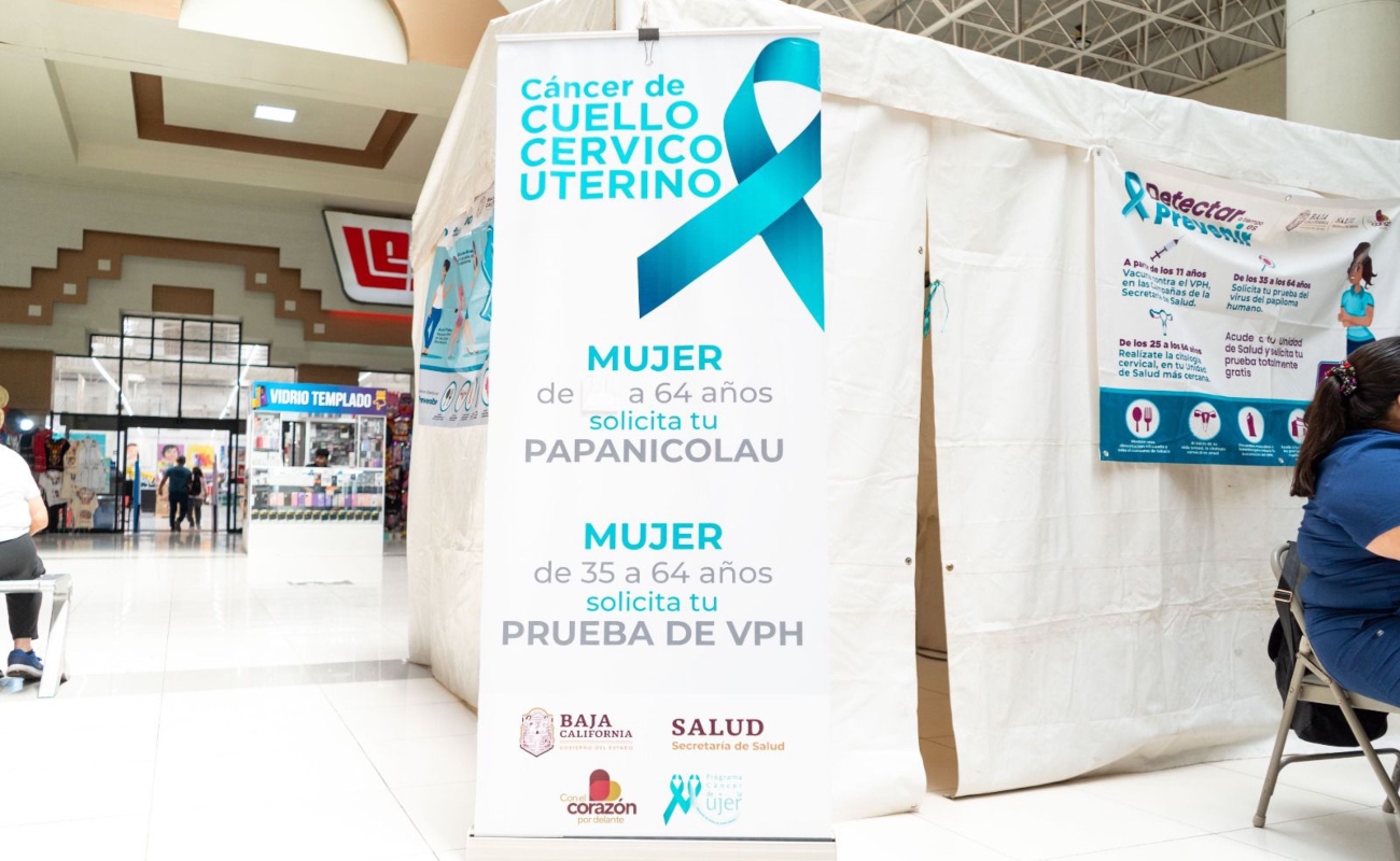 Más de 10 mil pruebas de cáncer cérvicouterino se han realizado en BC