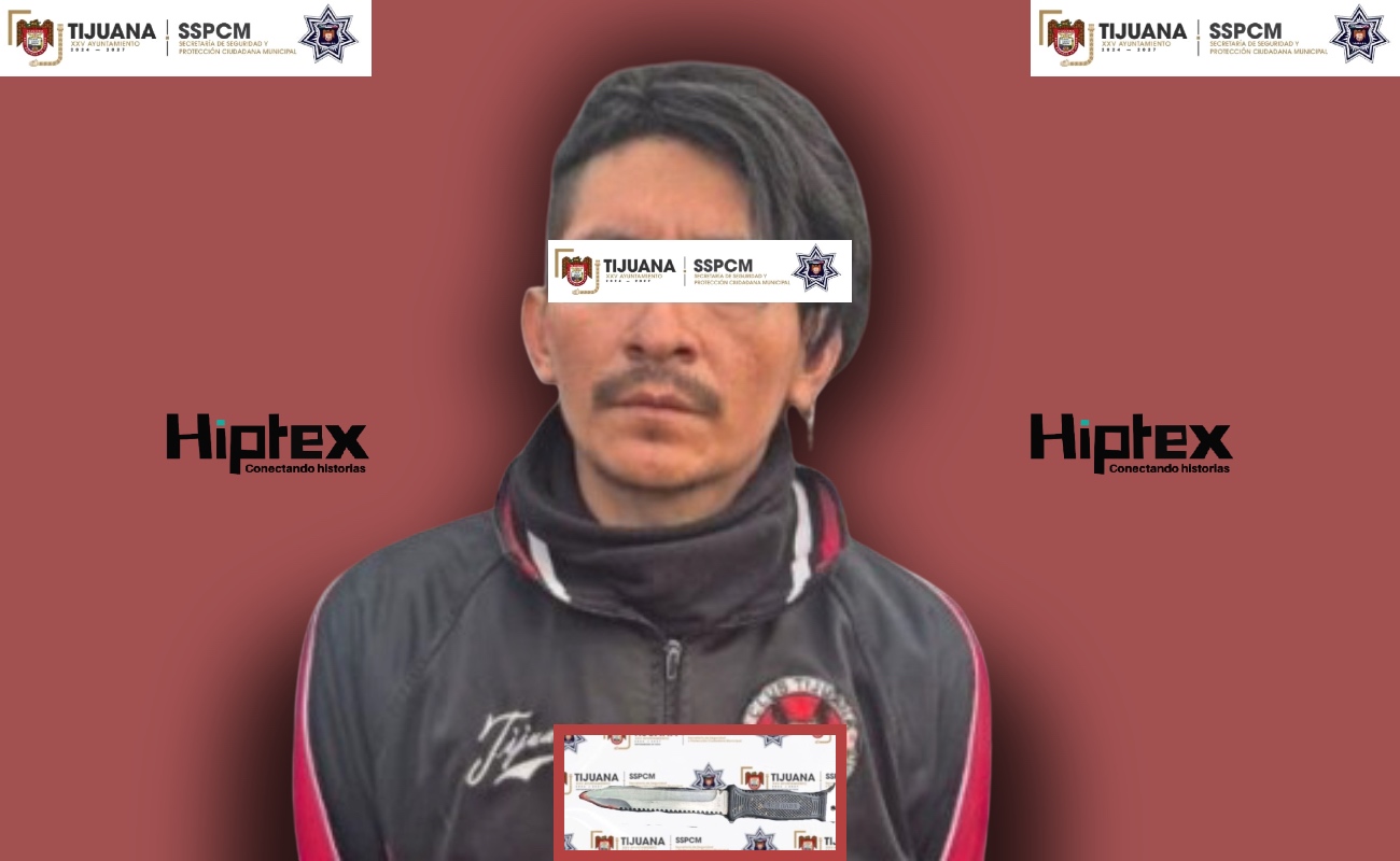 Detienen a sujeto involucrado en ataque con arma blanca