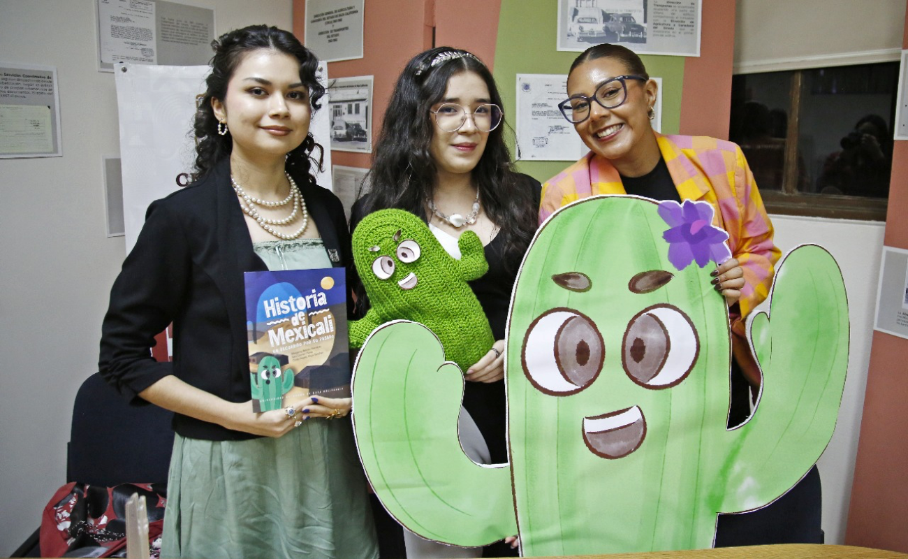 Presentan libro infantil "Historia de Mexicali: un recorrido por su pasado"
