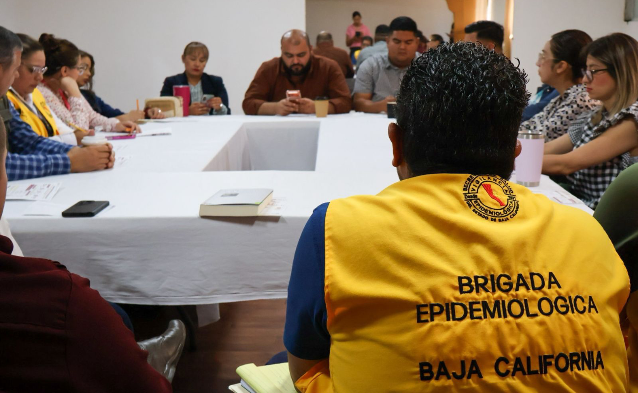 Realizan reunión interinstitucional para definir estrategias de control y contención de la rickettsia en Tecate.