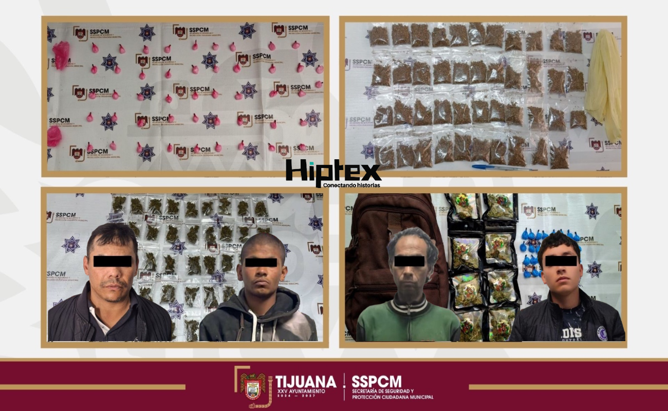 En todos los casos, los detenidos fueron puestos a disposición de la autoridad competente.
