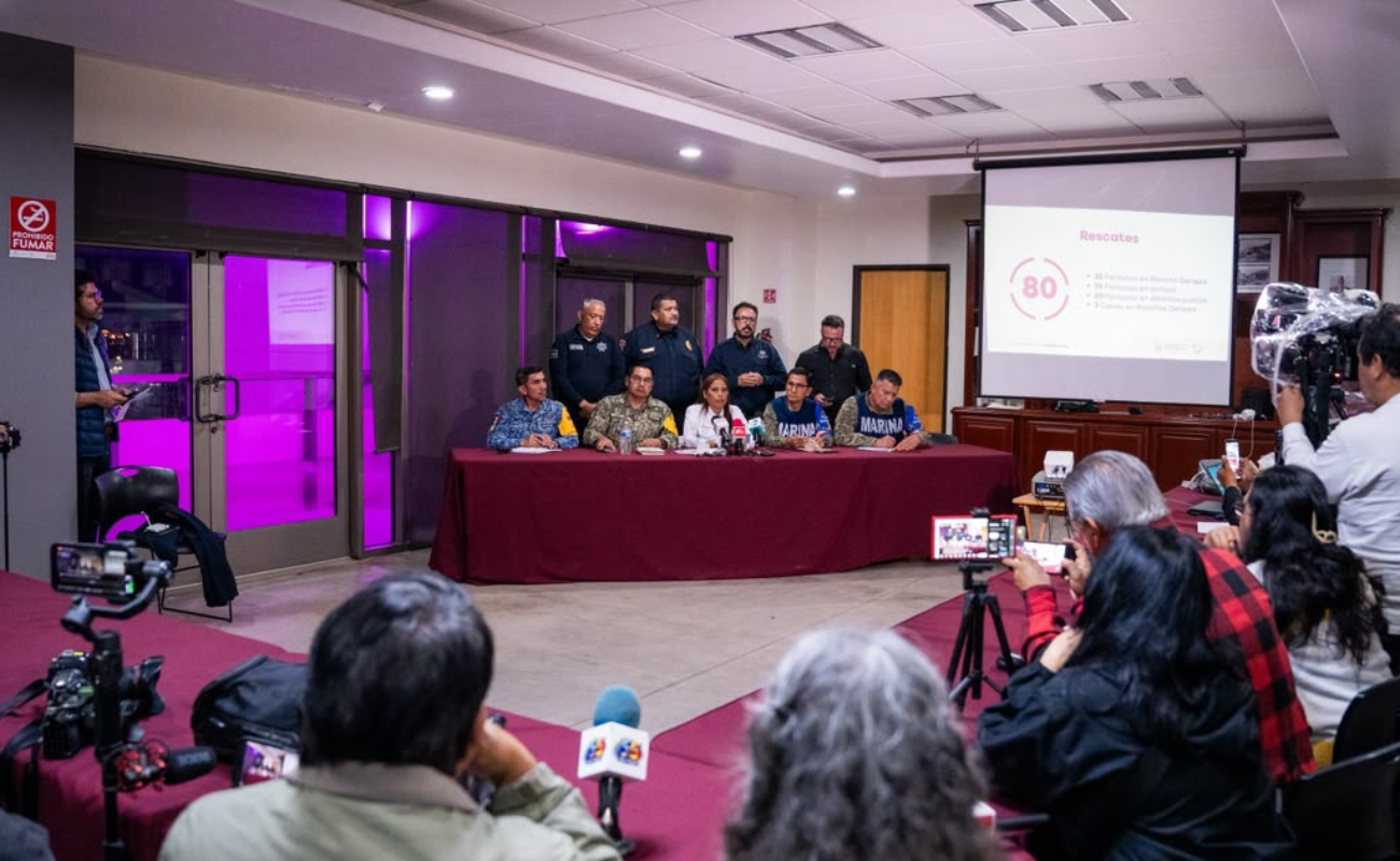 Refuerza gobierno de Ensenada trabajos de recuperación en más de 25 colonias tras tormenta Rachel