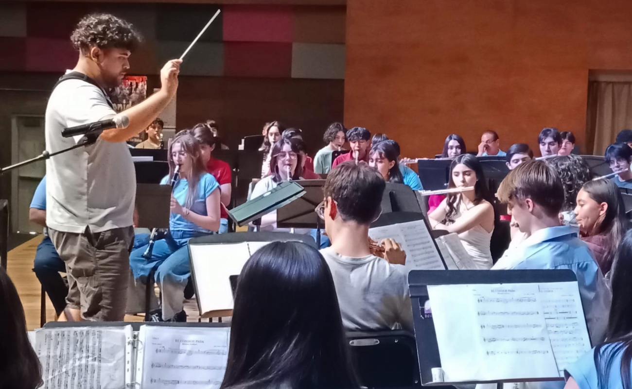Celebra Sistema Estatal de Música el tercer encuentro estatal de alientos y percusiones