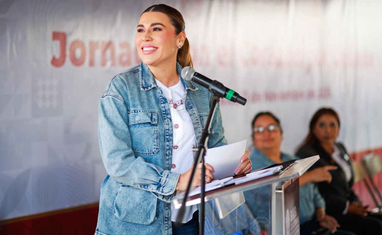 Destaca gobernadora avances en el rubro de salud.