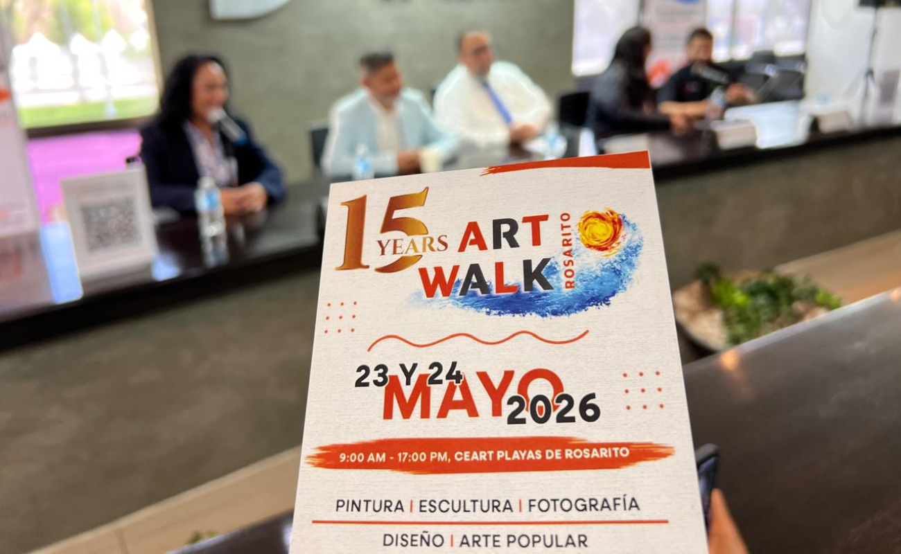 Celebrará “ArtWalk Rosarito” 15 años de arte y cultura sin fronteras