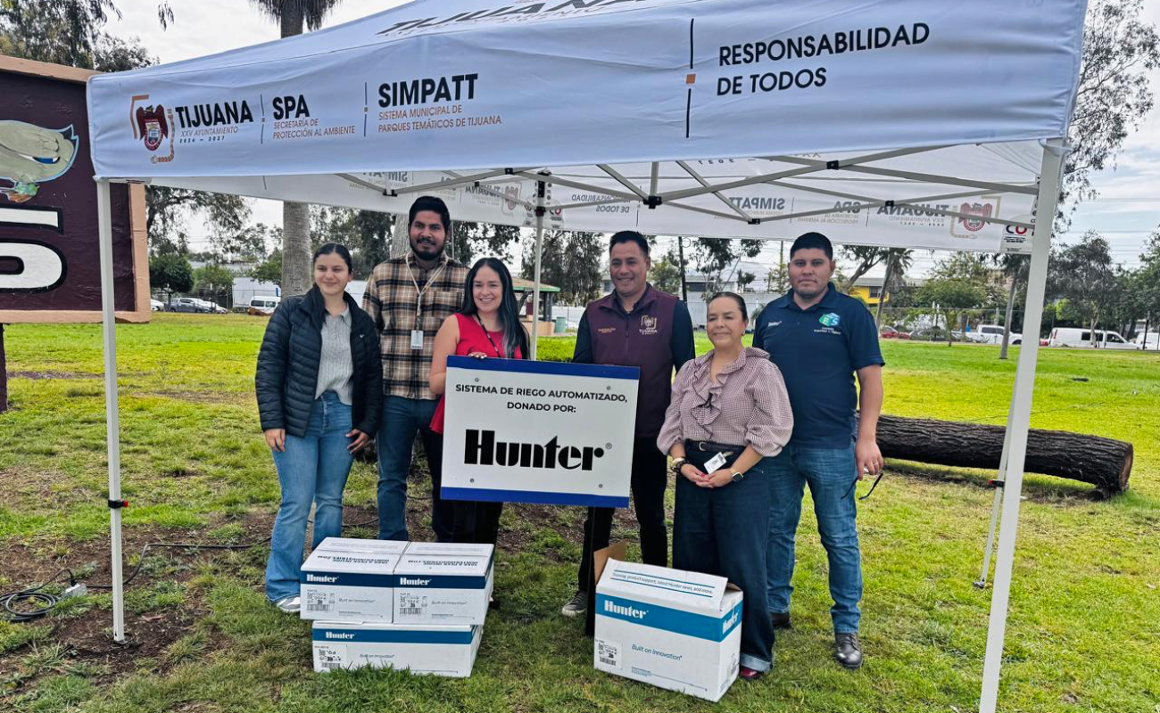 Fueron 100 los aspersores donados.