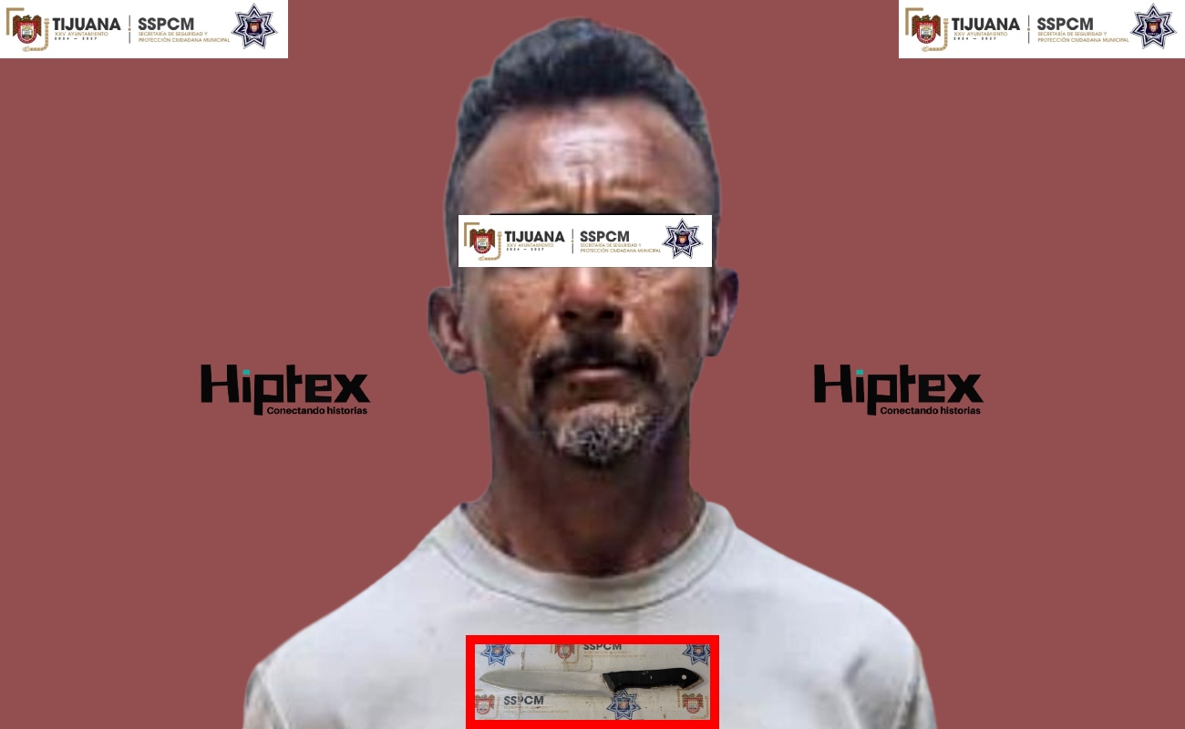 Detienen a sujeto por allanamiento y amenazas con arma prohibida