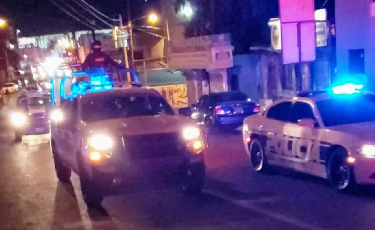 En el fuerte operativo se coordinaron las diferentes corporaciones policiacas de los 3 órdenes de gobierno.