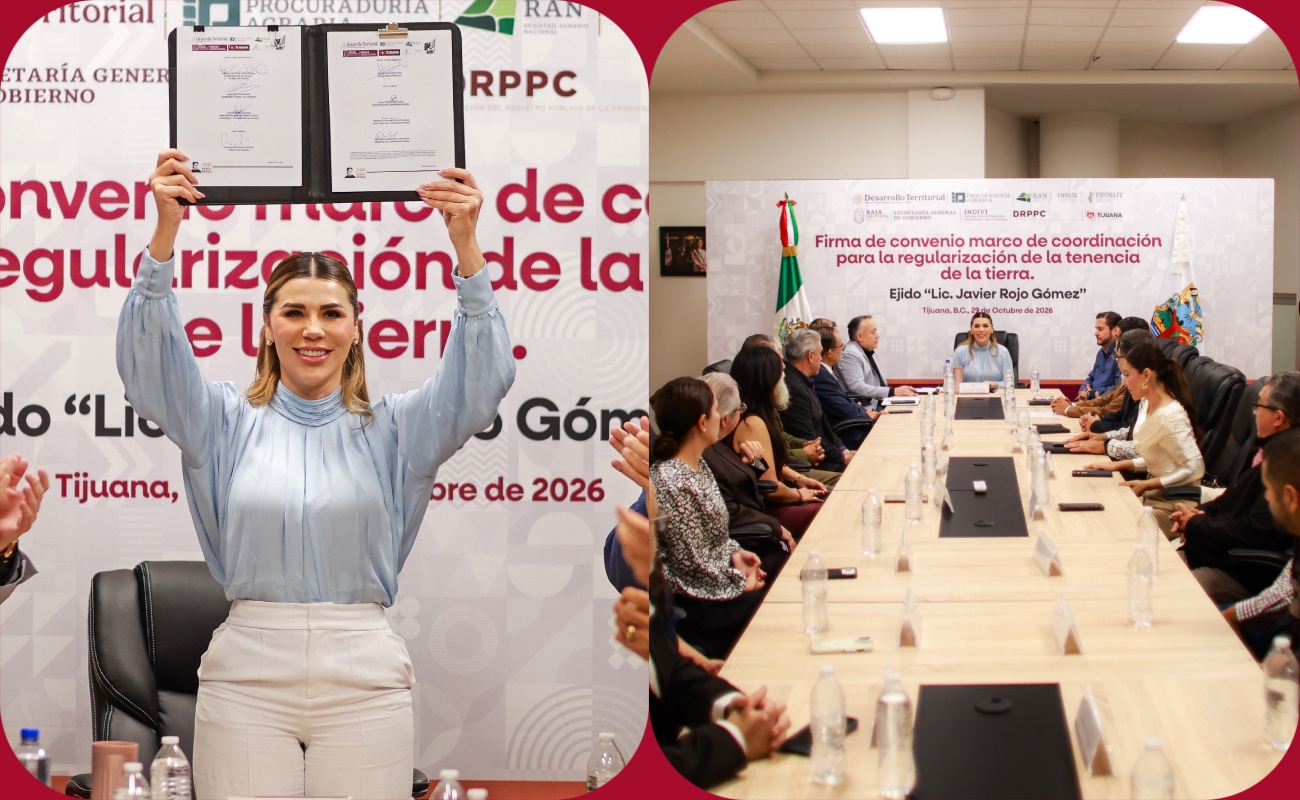 Avanzan gobiernos de México y de Baja California en justicia social del ejido Rojo Gómez