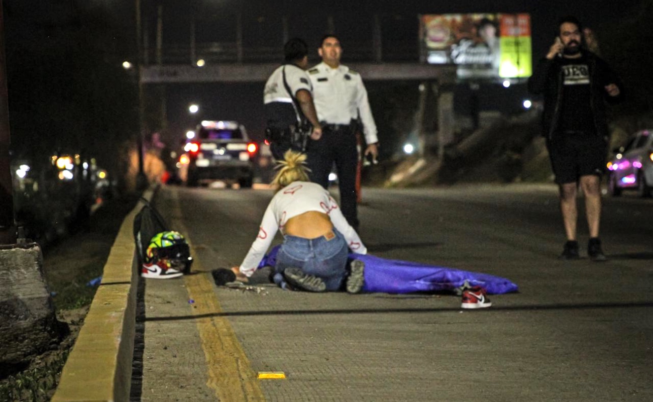 Muere joven motociclista en accidente sobre el bulevar Casa Blanca