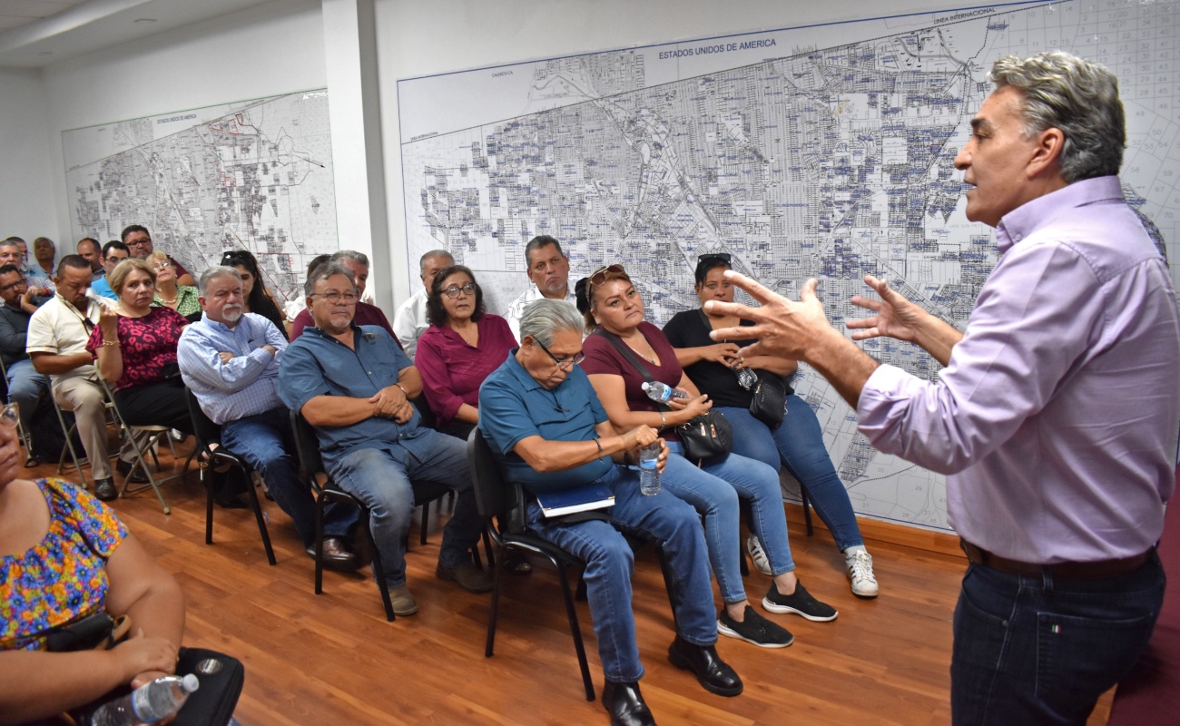 Hombres y mujeres de izquierda progresista de Mexicali respaldan a Ruiz Uribe