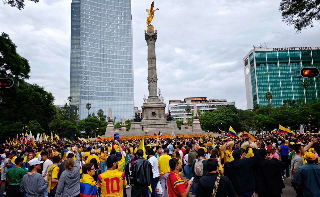 Colombianos se emocionan y sienten a México como su casa