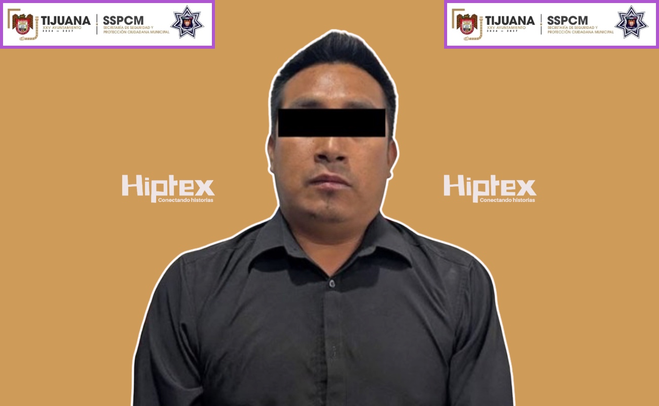 Joel “N”, de 36 años, el detenido.