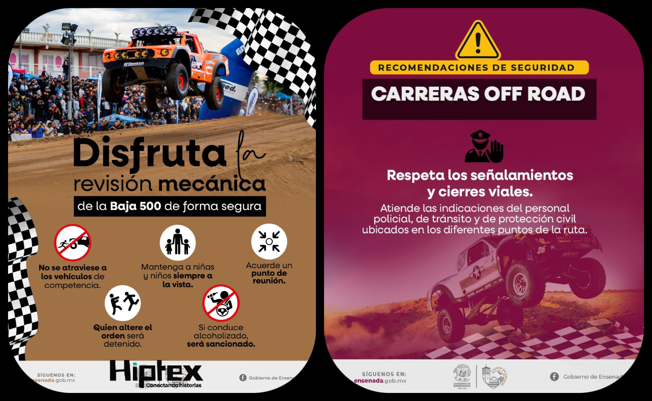 Con el objetivo de salvaguardar la integridad de las familias ensenadenses y de los miles de visitantes.