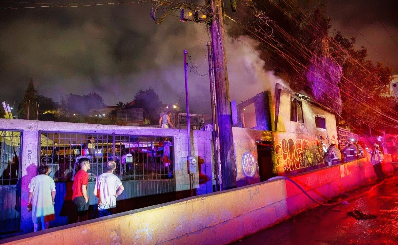 Este sería el tercer incendio registrado en la misma vivienda.