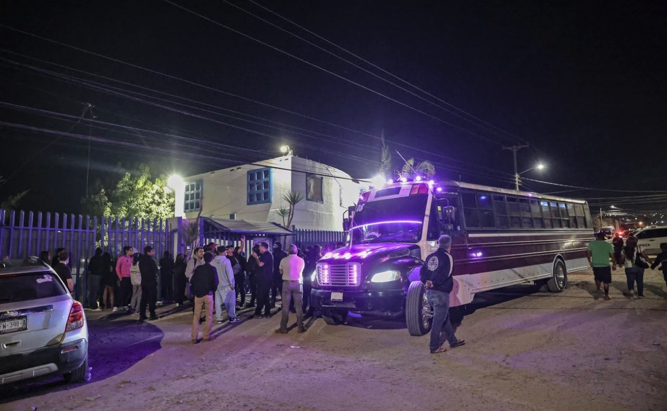Evacuan a internos de la Clínica Jireh  en el Ejido Matamoros, tras suspensión de actividades