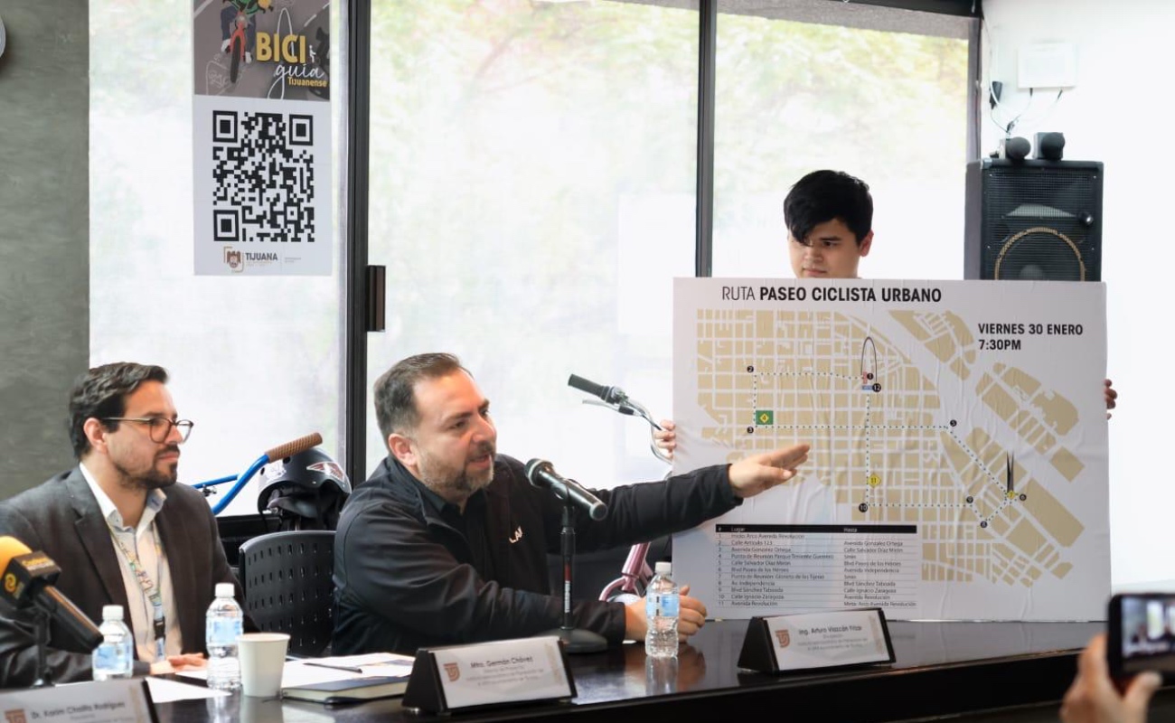Presentará Gobierno Municipal ‘La Biciguía Tijuanense’ y ‘El Manual del Súper Conductor’