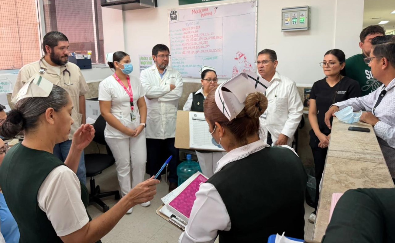 IMSS supervisa 60% de sus hospitales con la estrategia Piso por Piso