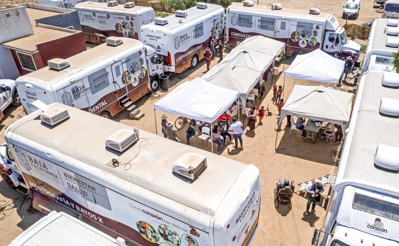Caravanas de salud acercan atención integral a familias Bajacalifornianas