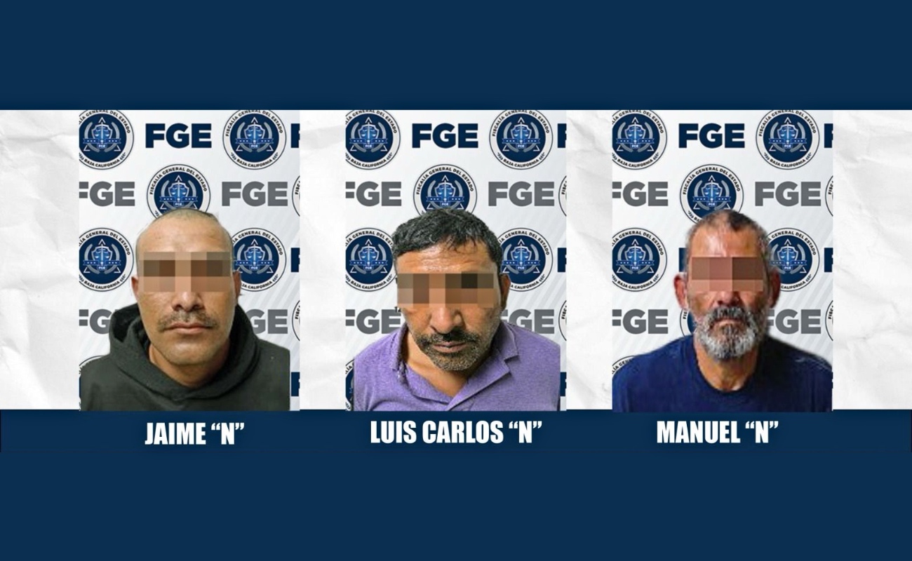 Tres sujetos fueron vinculados a proceso por narcomenudeo en Mexicali. Jaime y Luis Carlos fueron detenidos con metanfetamina en un centro comercial.