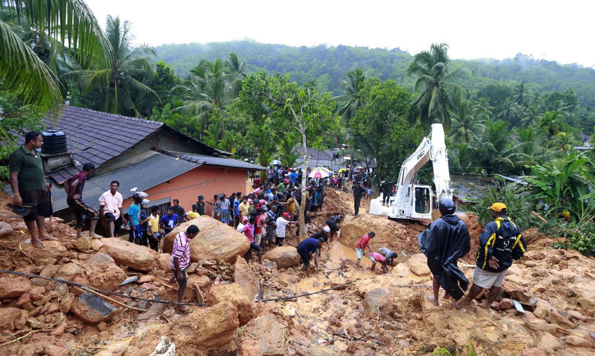 Aludes provocan terror en Sri Lanka; 91 muertos