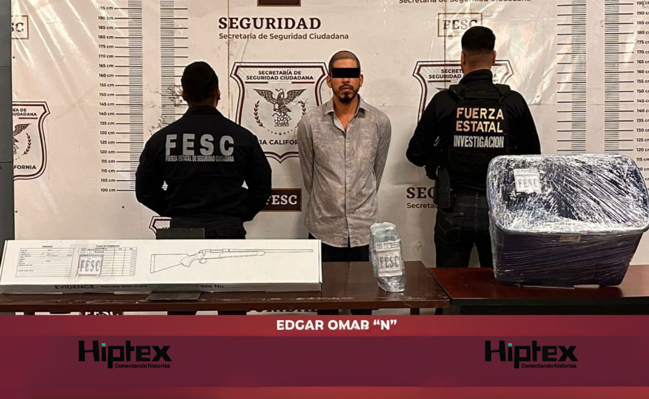 Edgar Omar “N”, fue turnado a la FGR.