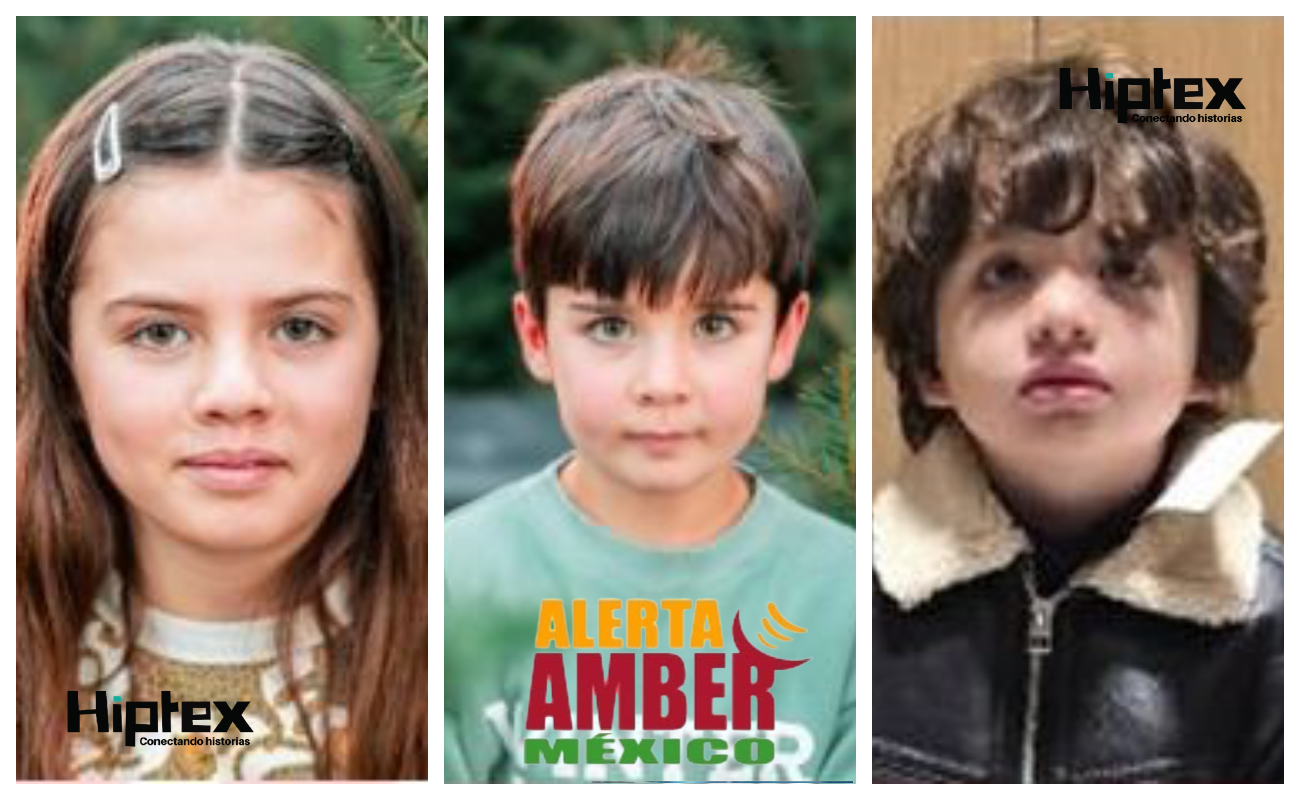 Baja California emite Alerta Amber para localizar a los hermanos Garcia Colín.