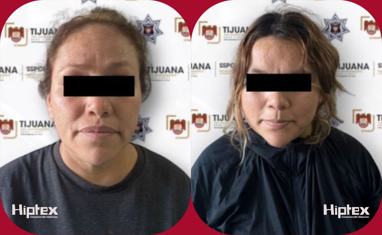 Brisa “N” y Guadalupe “N”, las detenidas.