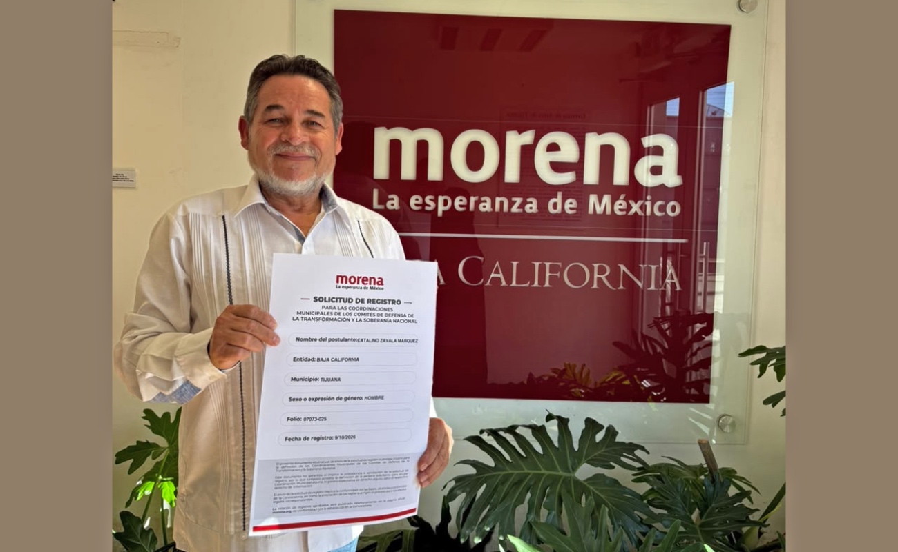 Su aspiración sigue los principios de Morena y busca la cohesión del movimiento.