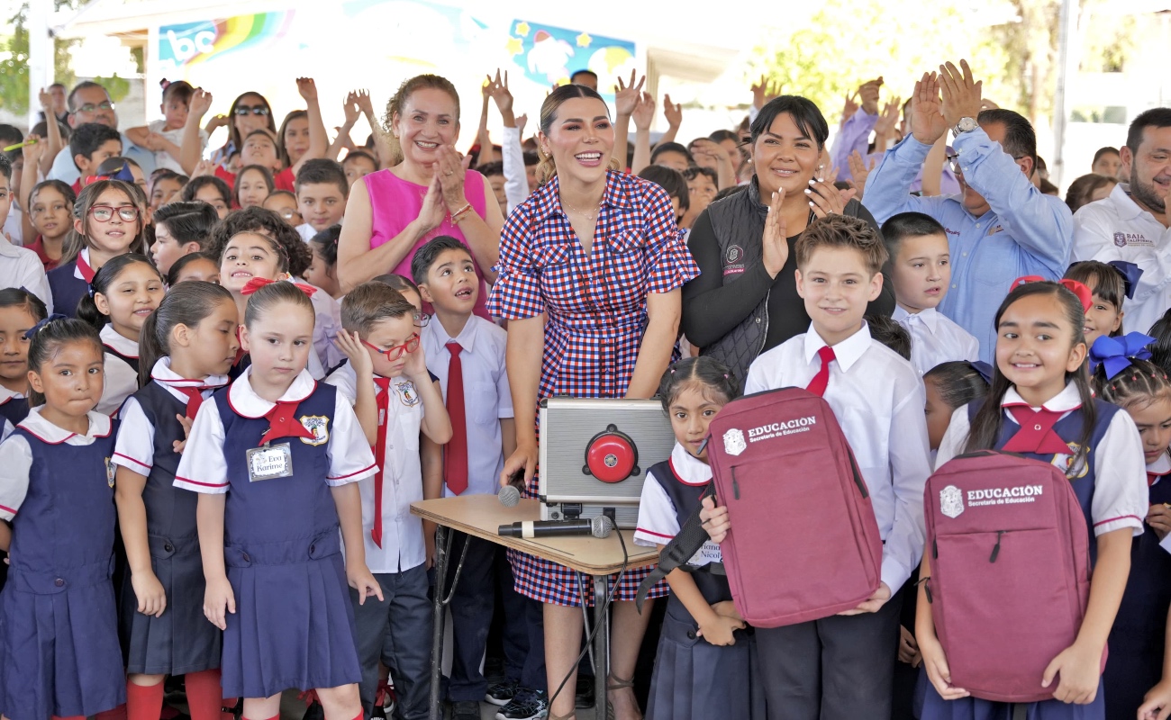 Arranca nuevo ciclo escolar en Baja California