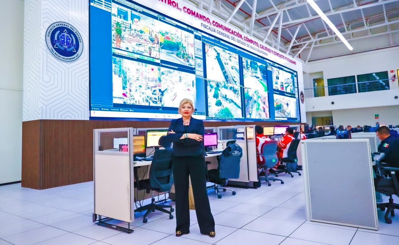 La Fiscalía de Baja California incorporó el C5 para mejorar la seguridad y optimizar el monitoreo de cámaras.