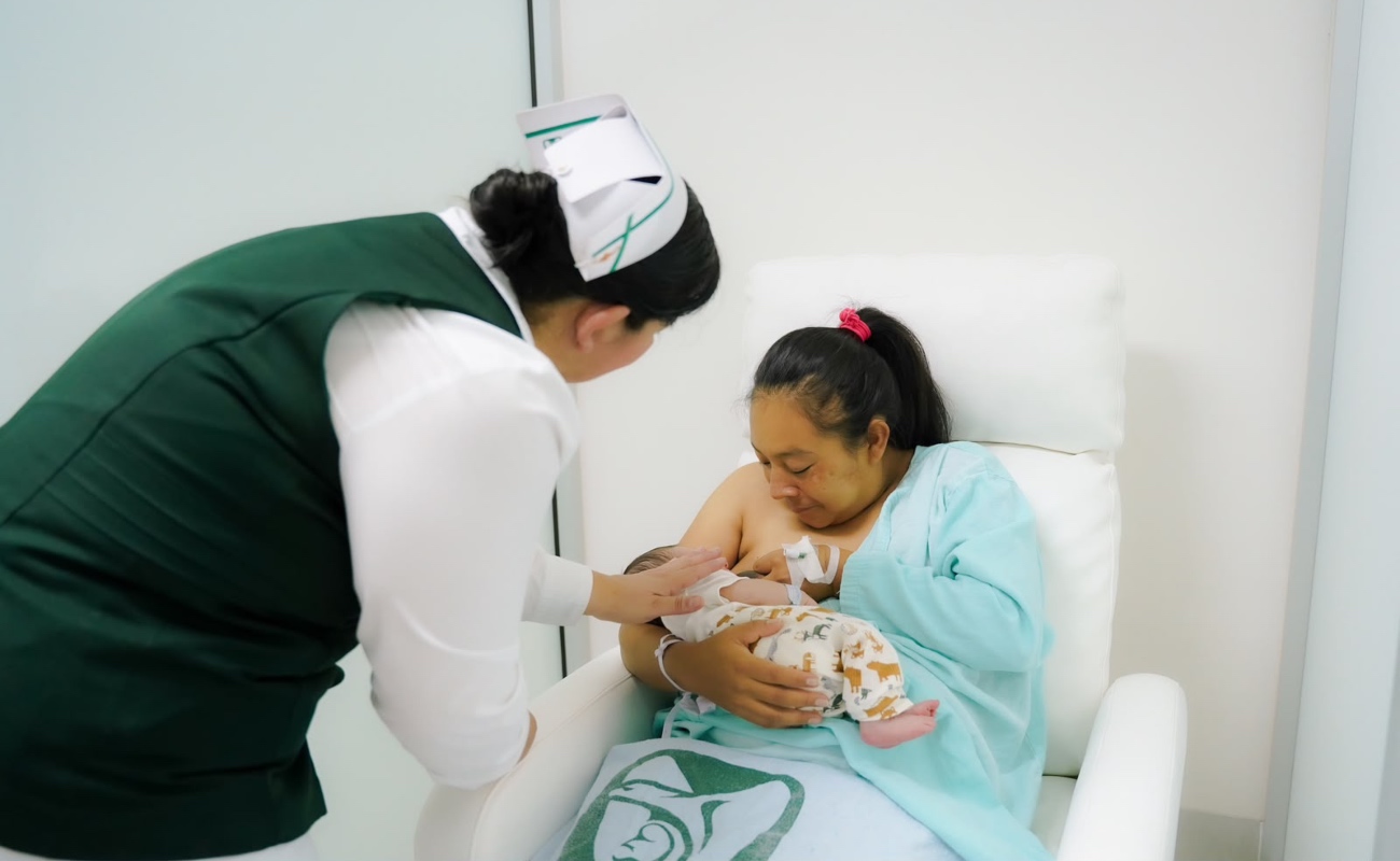 Fortalece lactancia materna salud de madres y bebés desde primeros minutos de vida: IMSS Baja California